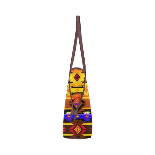 Adobe Sunshine Clover Canvas Tote Bag (Model 1661) Clover Canvas Tote Bag (1661) e-joyer
