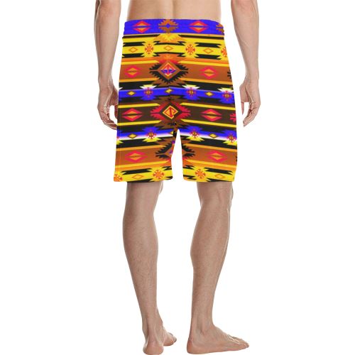 Adobe Sunshine Men's All Over Print Casual Shorts (Model L23) Men's Casual Shorts (L23) e-joyer