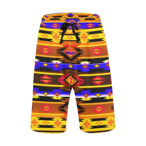 Adobe Sunshine Men's All Over Print Casual Shorts (Model L23) Men's Casual Shorts (L23) e-joyer
