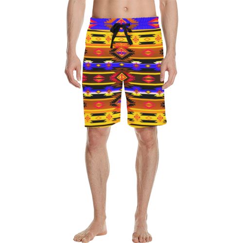 Adobe Sunshine Men's All Over Print Casual Shorts (Model L23) Men's Casual Shorts (L23) e-joyer