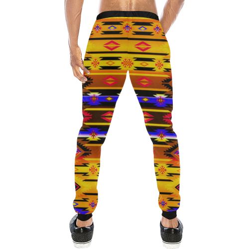 Adobe Sunshine Men's All Over Print Sweatpants (Model L11) Men's All Over Print Sweatpants (L11) e-joyer