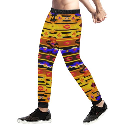 Adobe Sunshine Men's All Over Print Sweatpants (Model L11) Men's All Over Print Sweatpants (L11) e-joyer