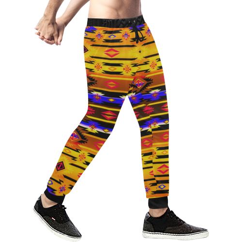 Adobe Sunshine Men's All Over Print Sweatpants (Model L11) Men's All Over Print Sweatpants (L11) e-joyer
