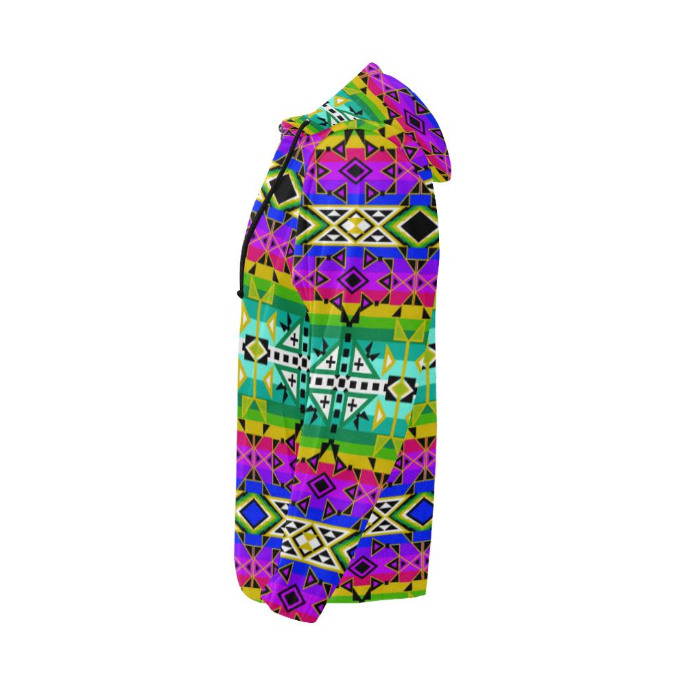After the Northwest Rain All Over Print Full Zip Hoodie for Men (Model H14) All Over Print Full Zip Hoodie for Men (H14) e-joyer