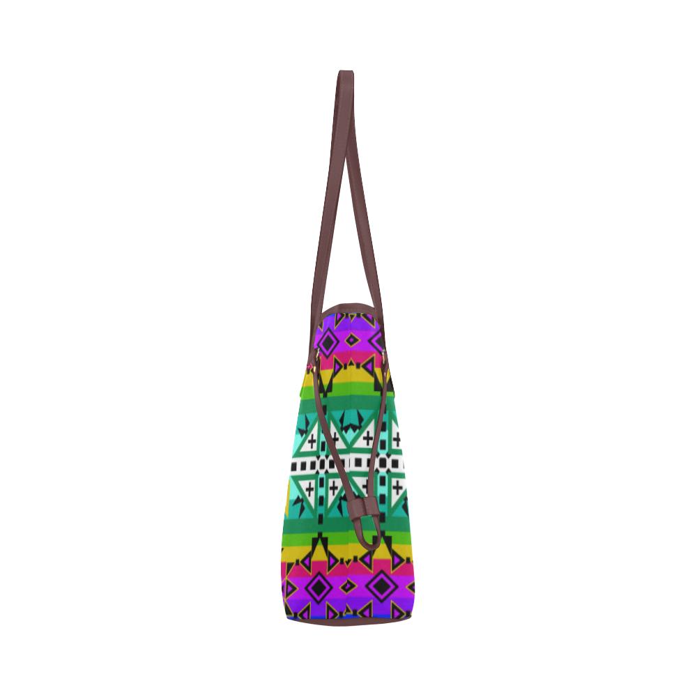 After the Northwest Rain Clover Canvas Tote Bag (Model 1661) Clover Canvas Tote Bag (1661) e-joyer