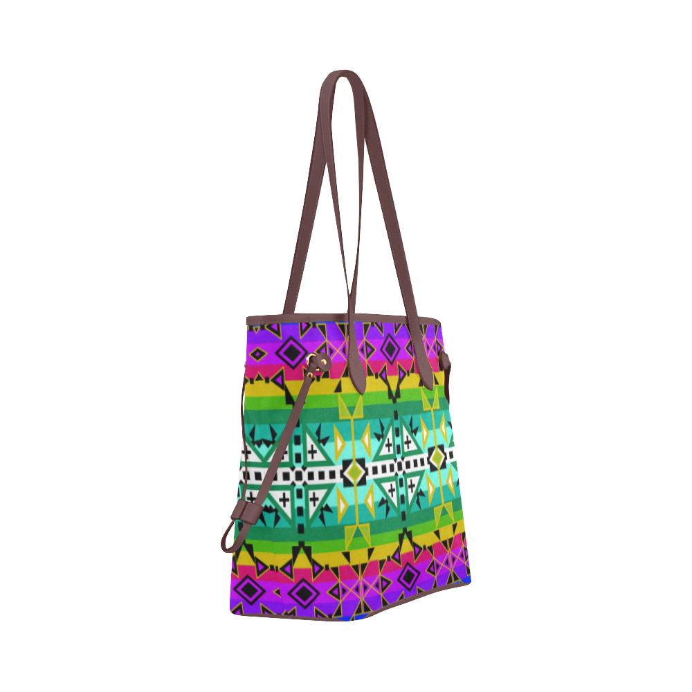 After the Northwest Rain Clover Canvas Tote Bag (Model 1661) Clover Canvas Tote Bag (1661) e-joyer