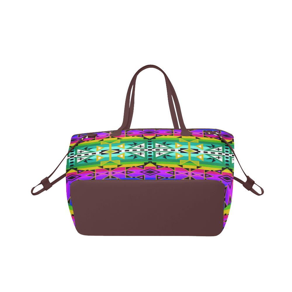 After the Northwest Rain Clover Canvas Tote Bag (Model 1661) Clover Canvas Tote Bag (1661) e-joyer