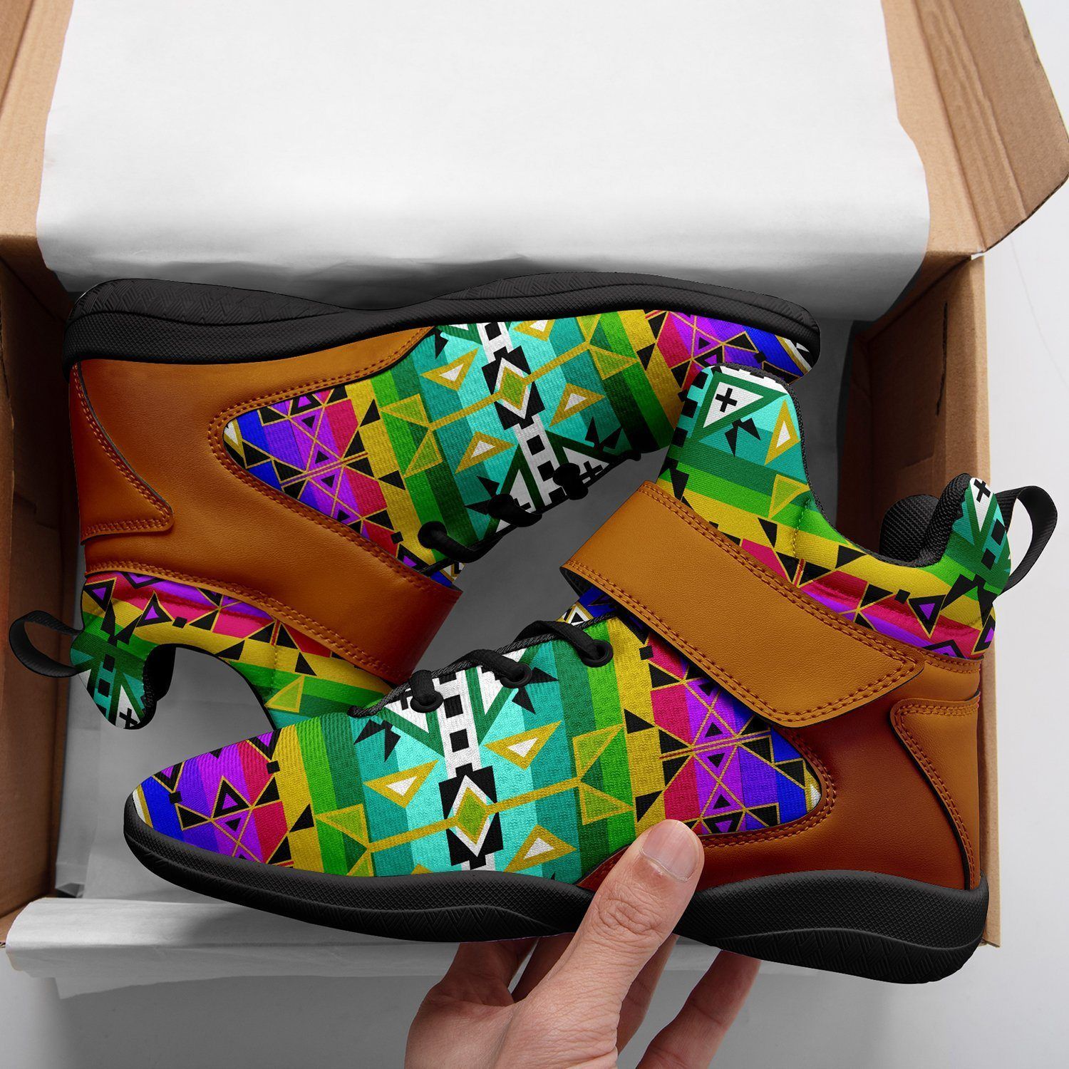 After the Northwest Rain Kid's Ipottaa Basketball / Sport High Top Shoes 49 Dzine