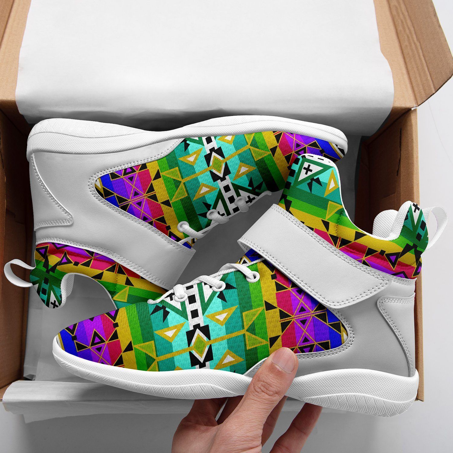 After the Northwest Rain Kid's Ipottaa Basketball / Sport High Top Shoes 49 Dzine