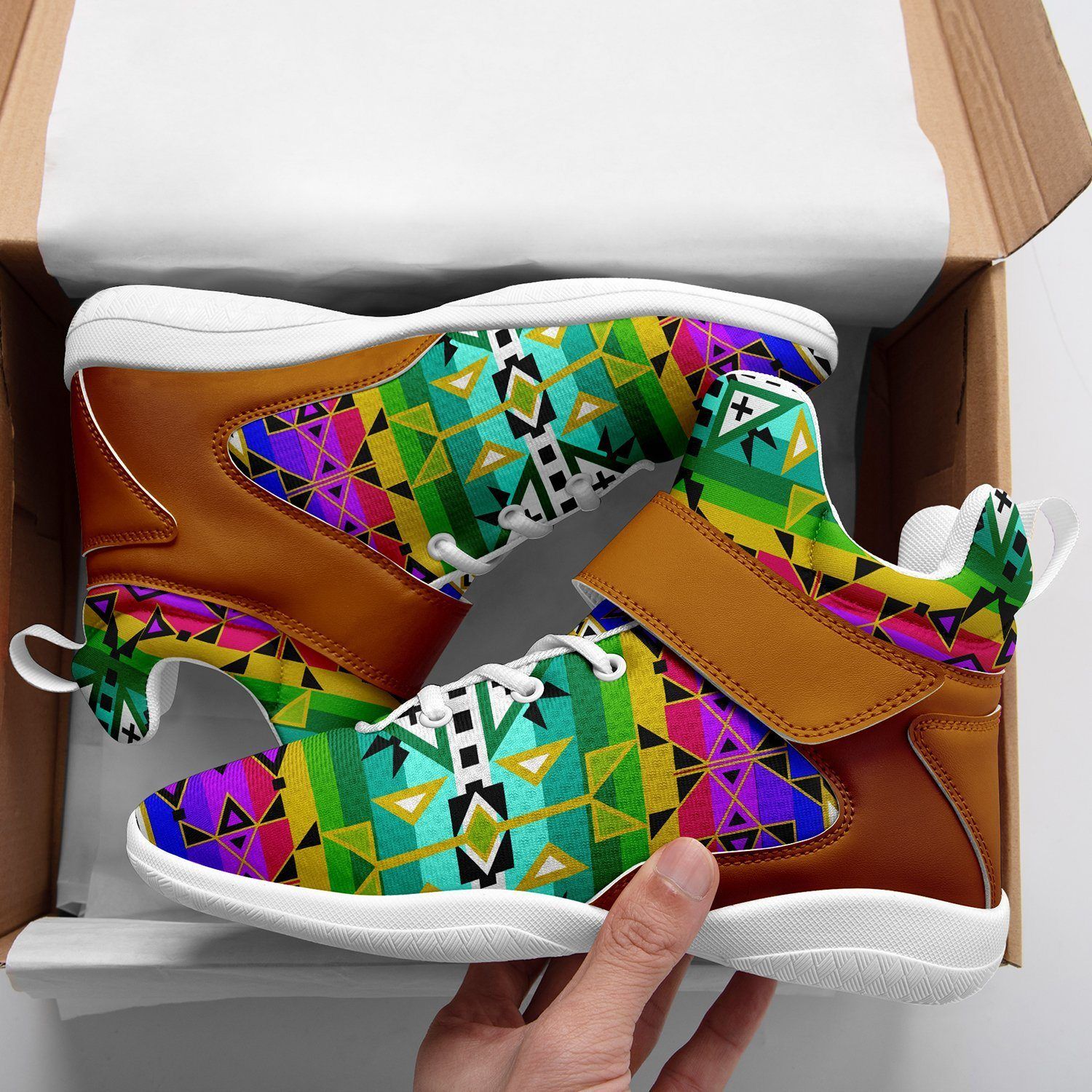 After the Northwest Rain Kid's Ipottaa Basketball / Sport High Top Shoes 49 Dzine