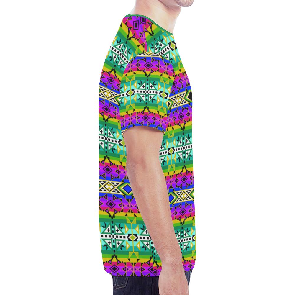 After the Northwest Rain New All Over Print T-shirt for Men/Large Size (Model T45) New All Over Print T-shirt for Men/Large (T45) e-joyer