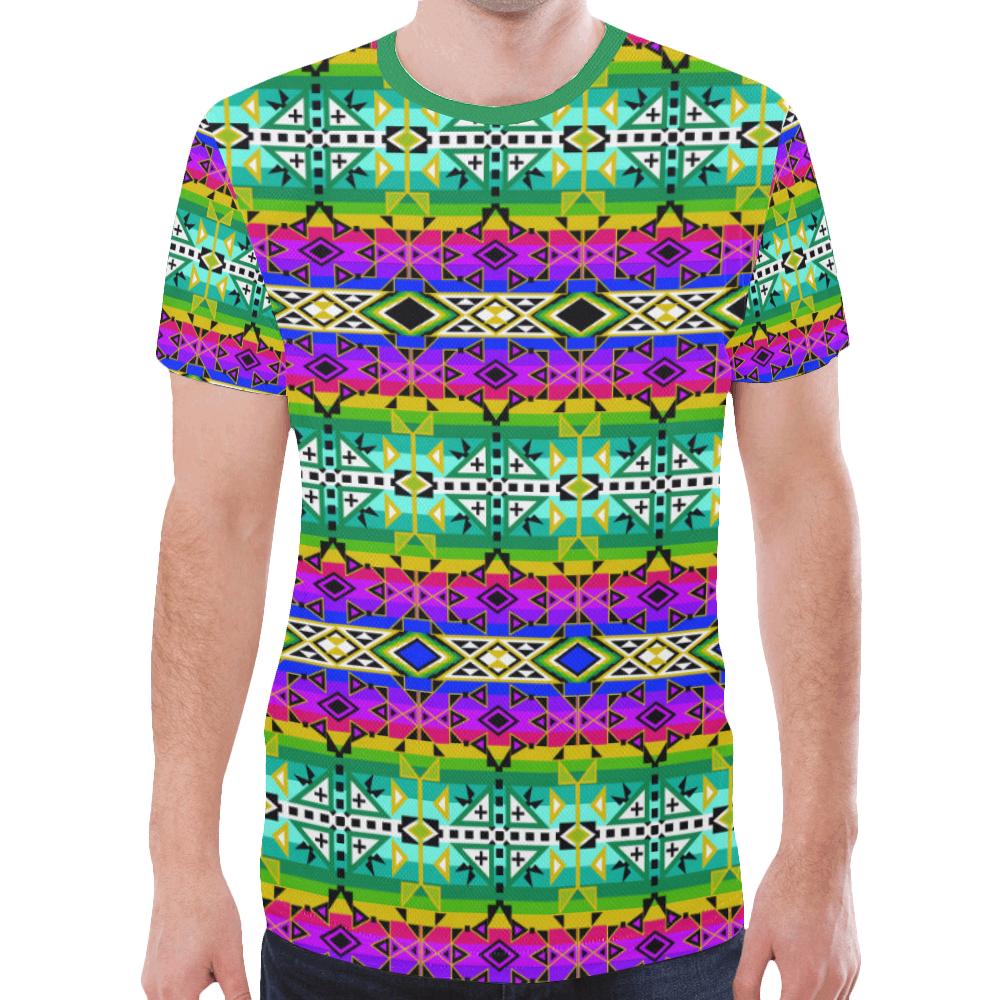 After the Northwest Rain New All Over Print T-shirt for Men/Large Size (Model T45) New All Over Print T-shirt for Men/Large (T45) e-joyer