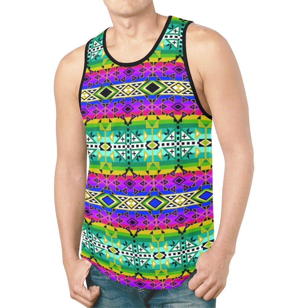 After the Northwest Rain New All Over Print Tank Top for Men (Model T46) New All Over Print Tank Top for Men (T46) e-joyer