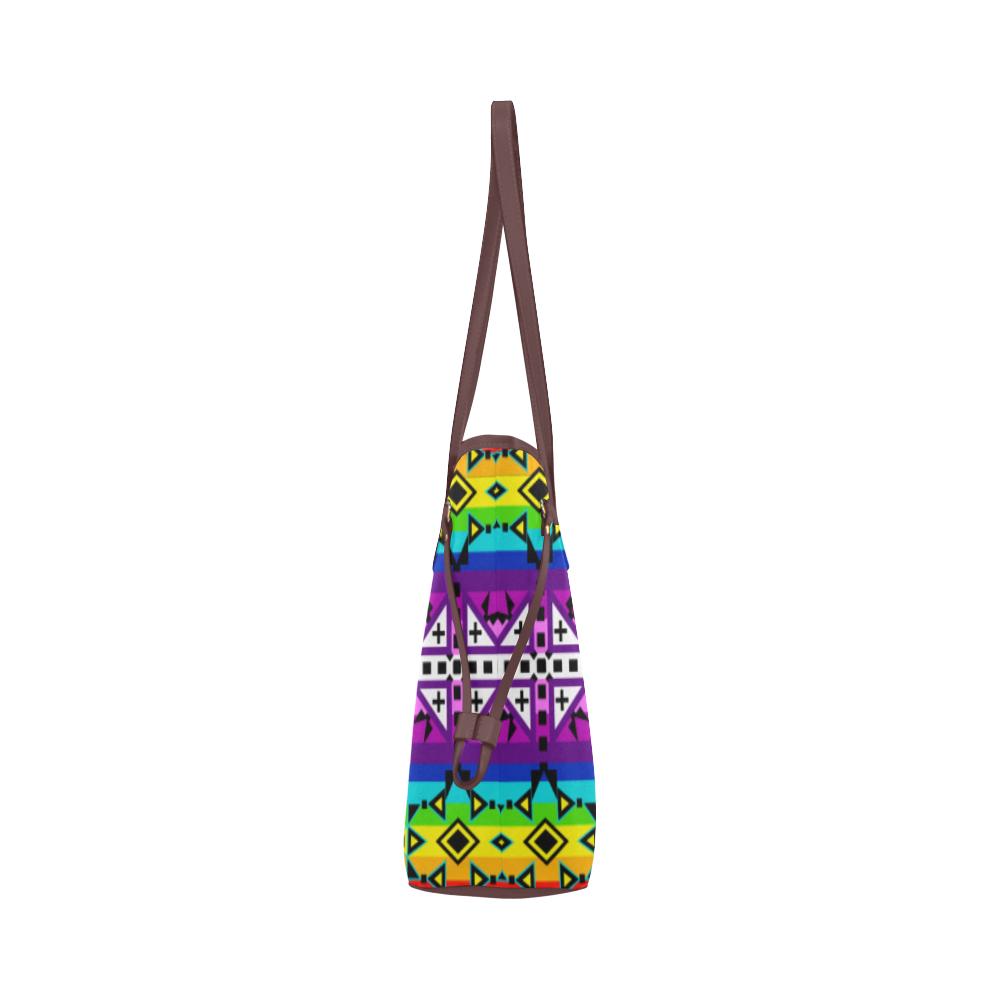 After the Rain Clover Canvas Tote Bag (Model 1661) Clover Canvas Tote Bag (1661) e-joyer