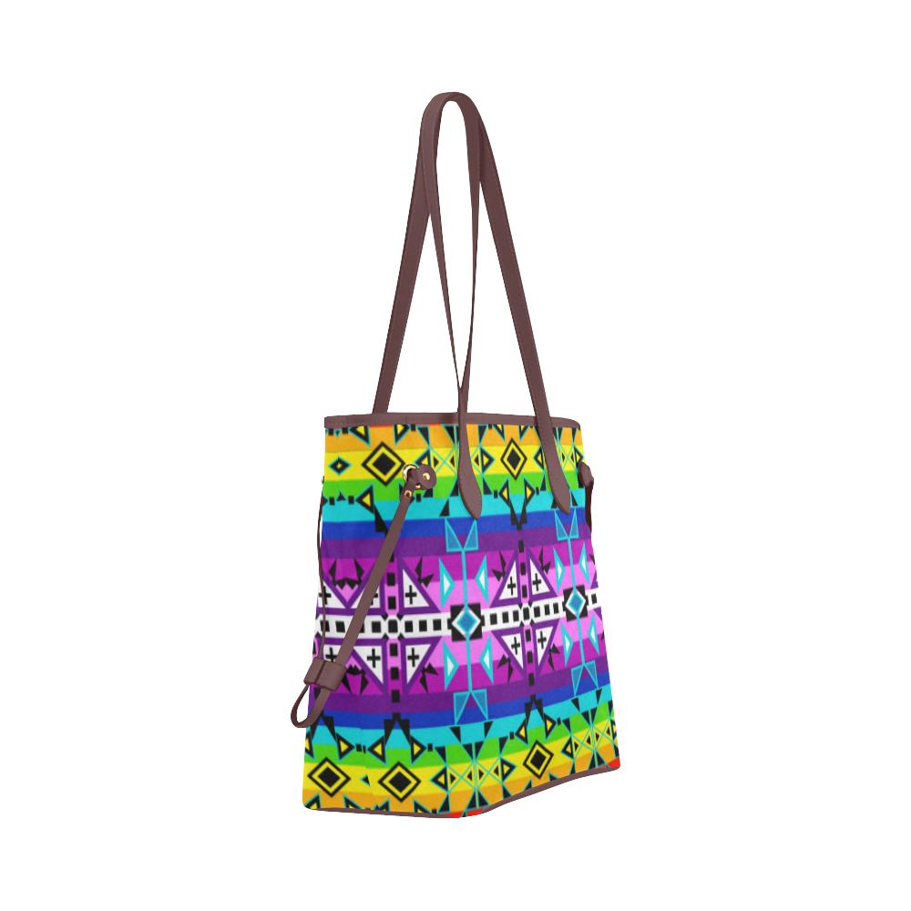 After the Rain Clover Canvas Tote Bag (Model 1661) Clover Canvas Tote Bag (1661) e-joyer