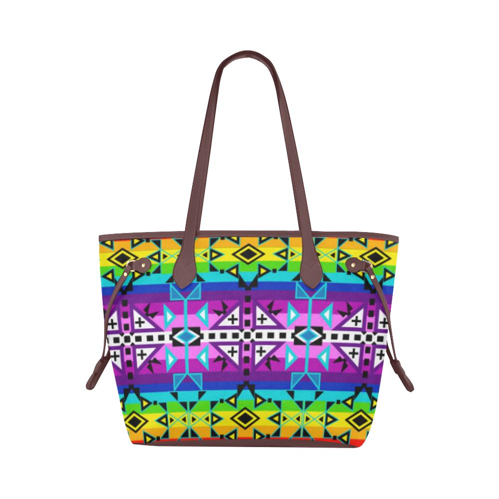 After the Rain Clover Canvas Tote Bag (Model 1661) Clover Canvas Tote Bag (1661) e-joyer