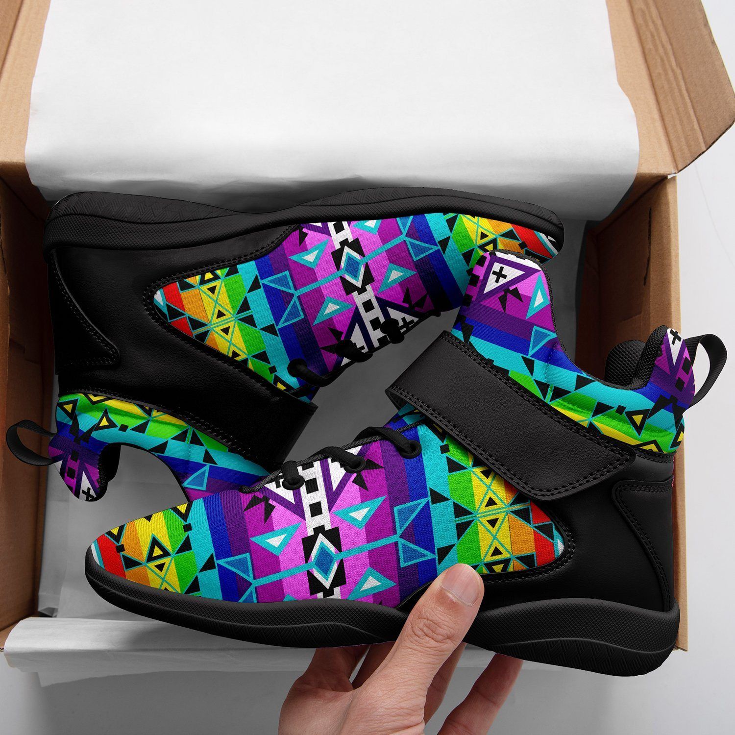 After the Rain Ipottaa Basketball / Sport High Top Shoes - Black Sole 49 Dzine