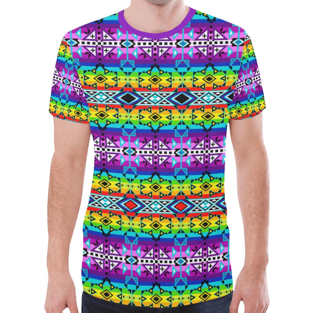 After the Rain New All Over Print T-shirt for Men/Large Size (Model T45) New All Over Print T-shirt for Men/Large (T45) e-joyer