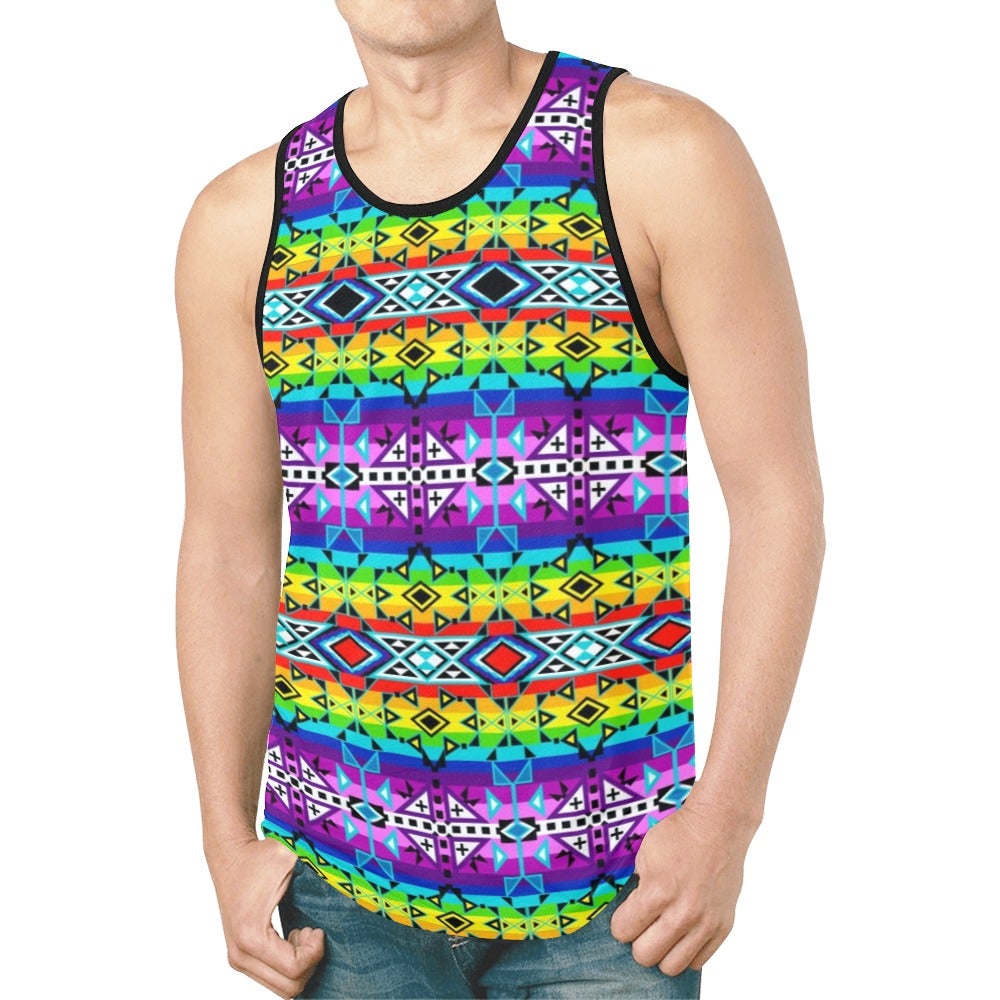 After the Rain New All Over Print Tank Top for Men (Model T46) New All Over Print Tank Top for Men (T46) e-joyer