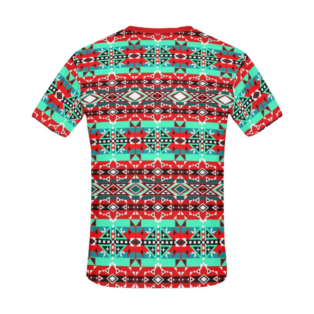 After the Southwest Rain All Over Print T-Shirt for Men/Large Size (USA Size) Model T40) All Over Print T-Shirt for Men/Large (T40) e-joyer