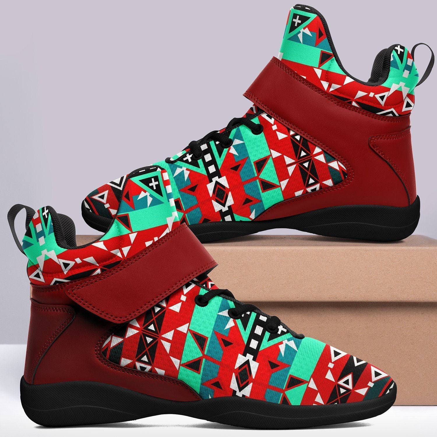 After the Southwest Rain Ipottaa Basketball / Sport High Top Shoes - Black Sole 49 Dzine