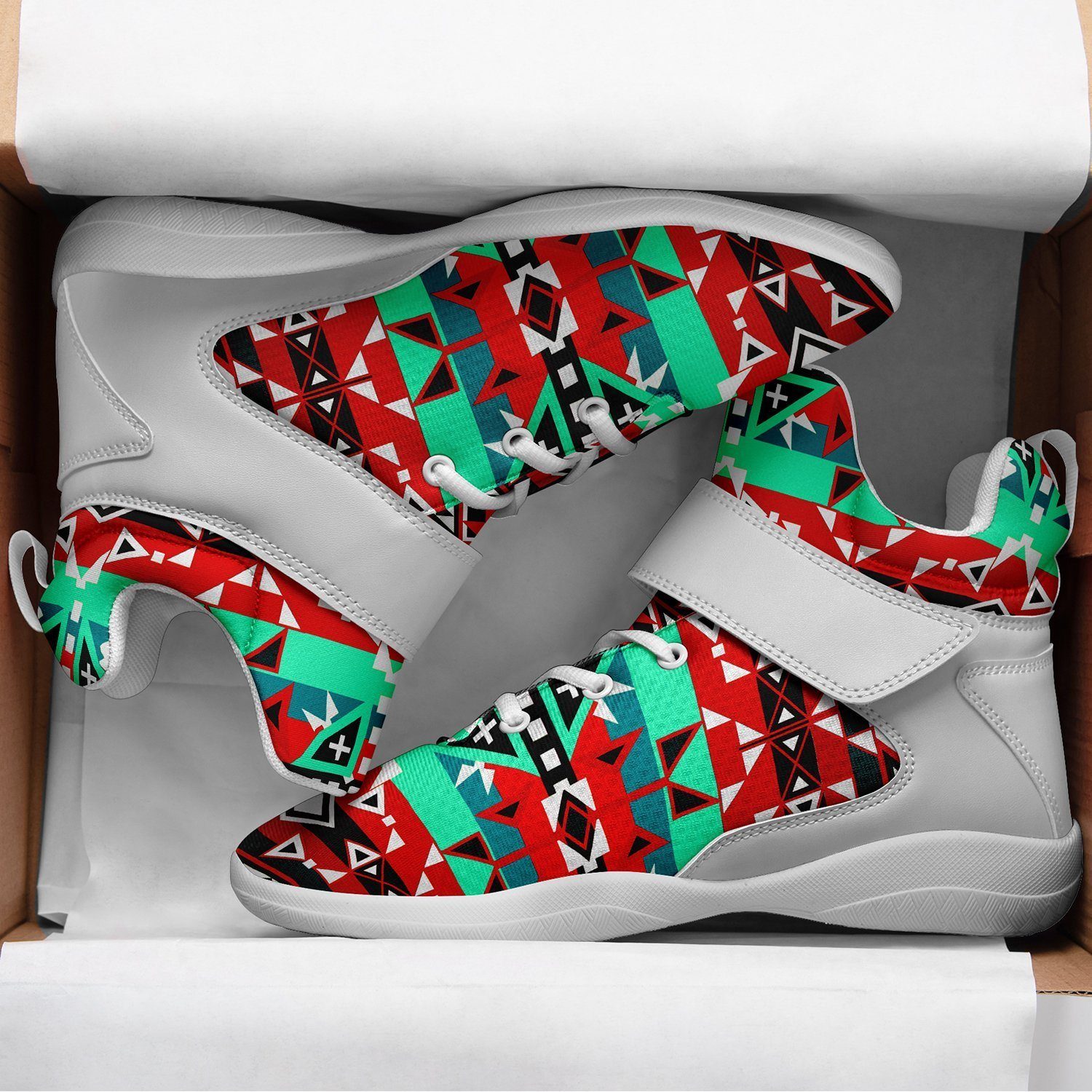 After the Southwest Rain Ipottaa Basketball / Sport High Top Shoes - White Sole 49 Dzine