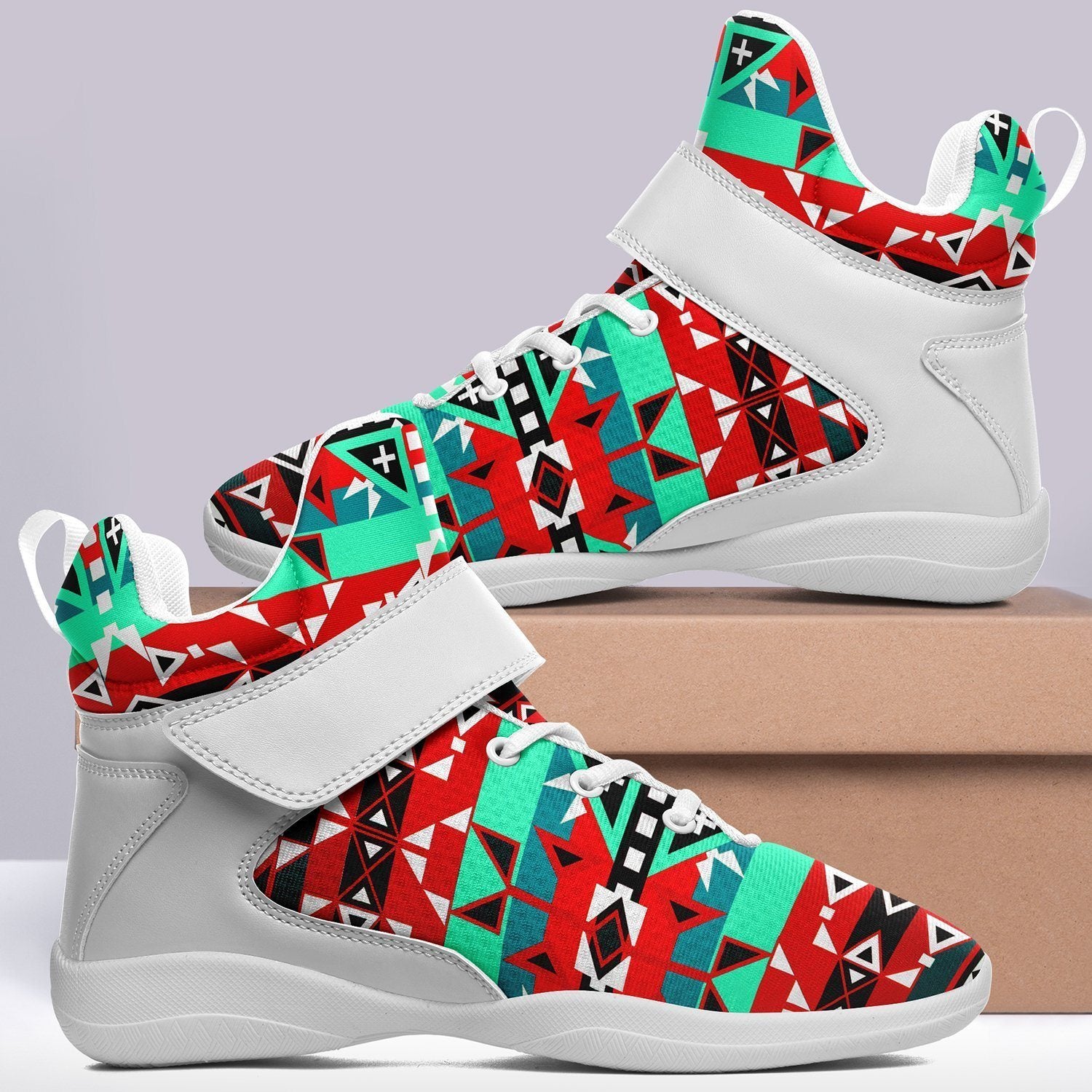 After the Southwest Rain Ipottaa Basketball / Sport High Top Shoes - White Sole 49 Dzine