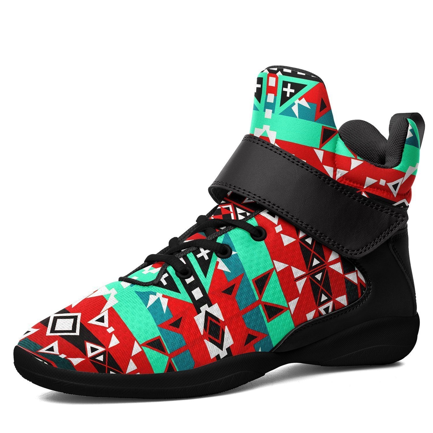 After the Southwest Rain Kid's Ipottaa Basketball / Sport High Top Shoes 49 Dzine US Child 12.5 / EUR 30 Black Sole with Black Strap