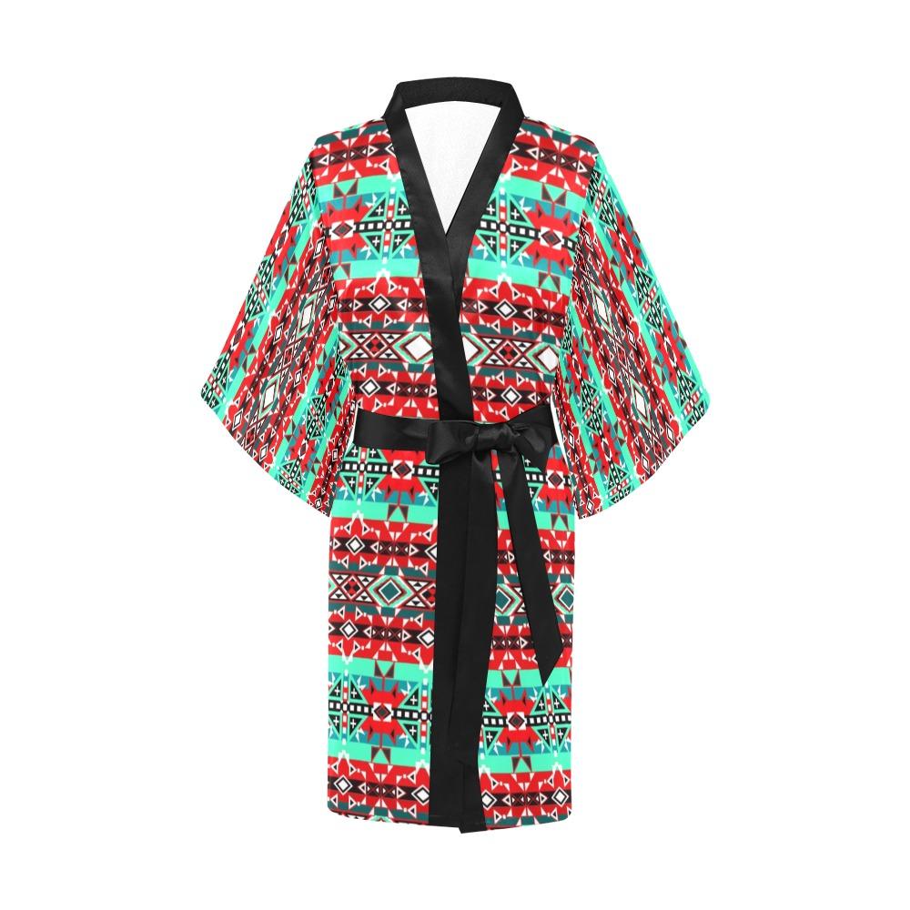 After the Southwest Rain Kimono Robe Artsadd