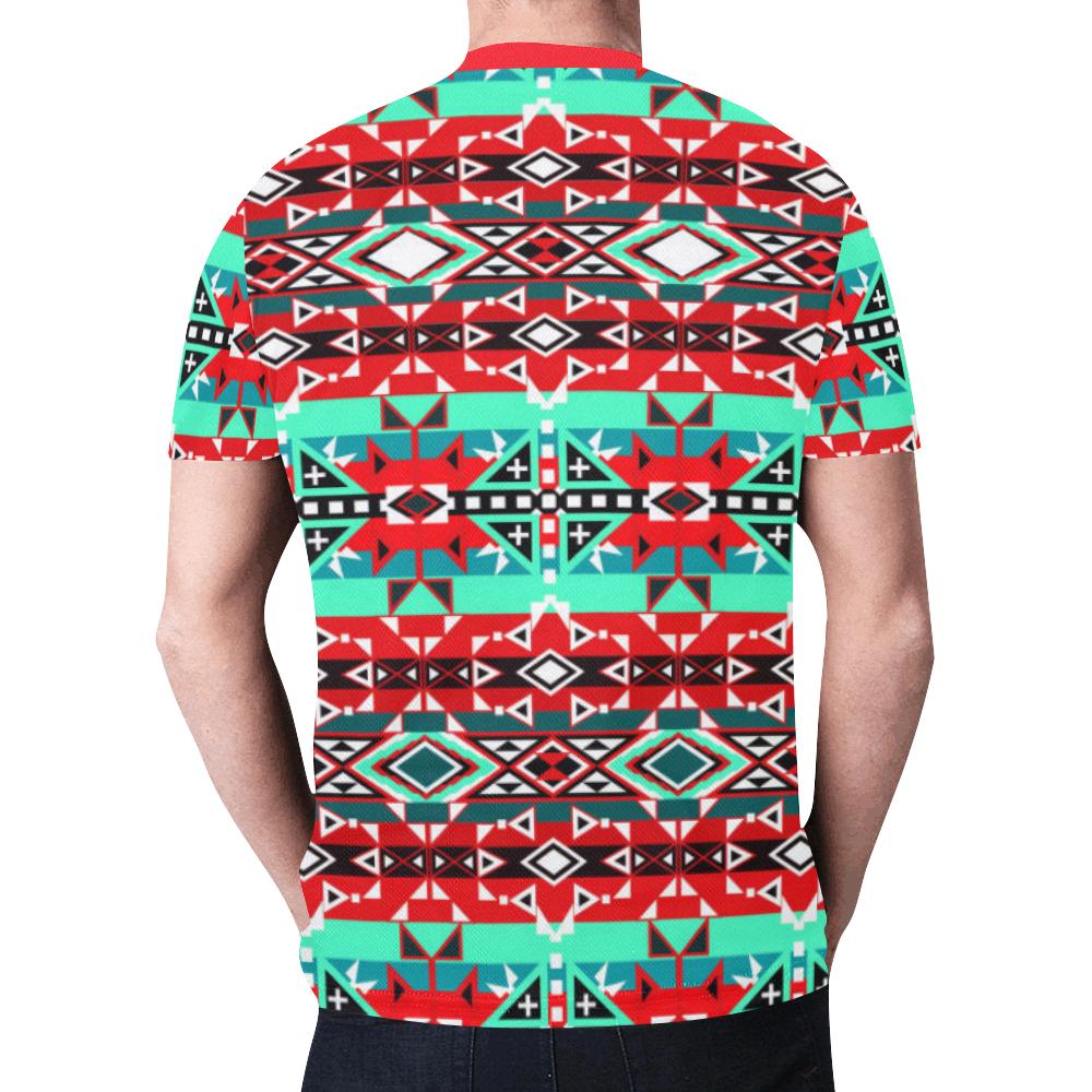 After the Southwest Rain New All Over Print T-shirt for Men (Model T45) New All Over Print T-shirt for Men (T45) e-joyer