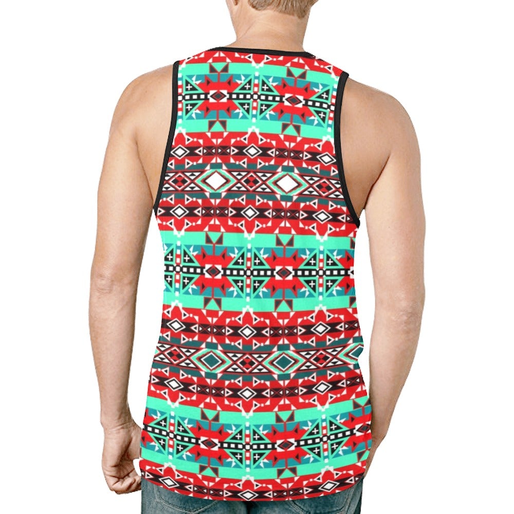 After the Southwest Rain New All Over Print Tank Top for Men (Model T46) New All Over Print Tank Top for Men (T46) e-joyer
