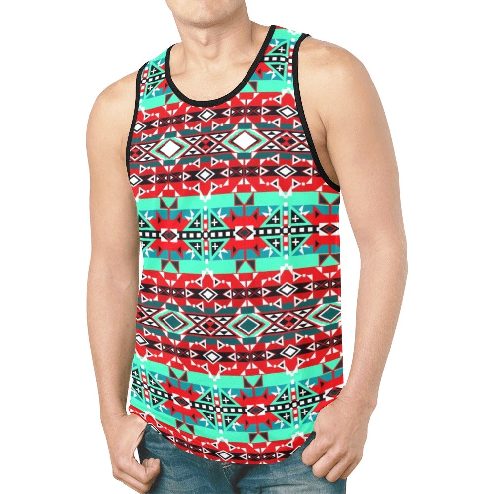 After the Southwest Rain New All Over Print Tank Top for Men (Model T46) New All Over Print Tank Top for Men (T46) e-joyer