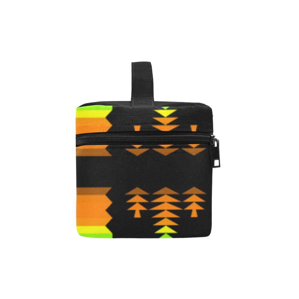 Autumn Fire Sage Cosmetic Bag/Large (Model 1658) Cosmetic Bag e-joyer