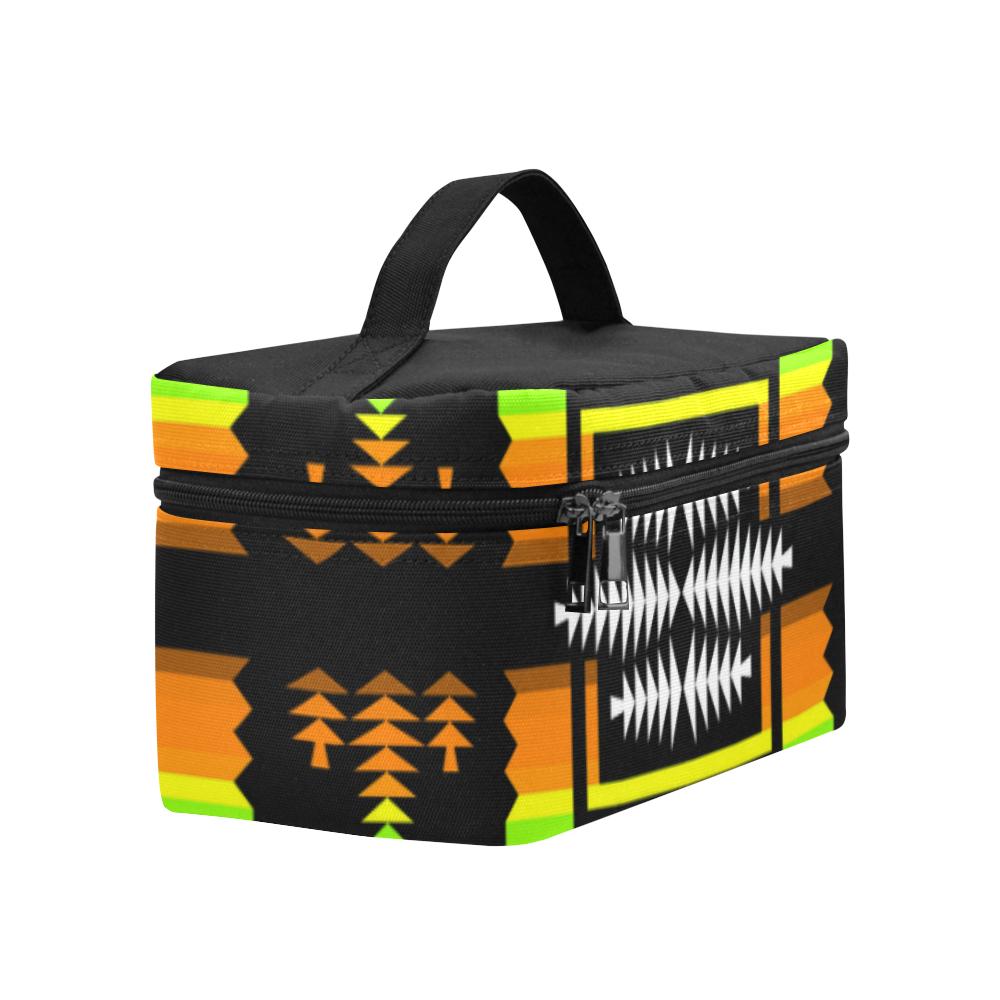 Autumn Fire Sage Cosmetic Bag/Large (Model 1658) Cosmetic Bag e-joyer