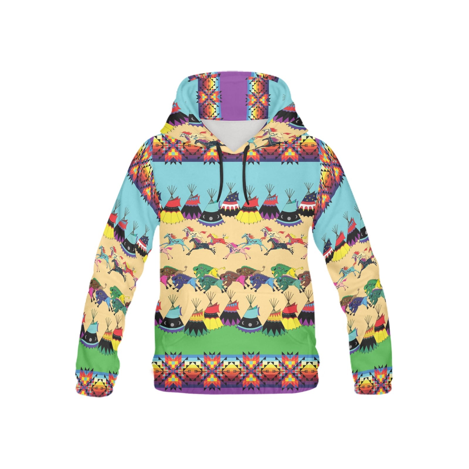 Prairie Bison Hoodie for Kid (USA Size)