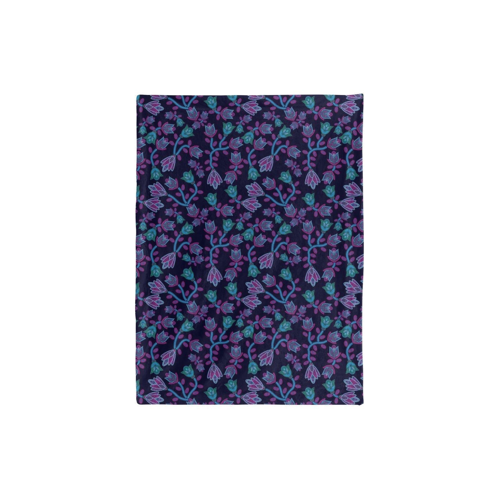 Beaded Blue Nouveau Baby Blanket 30"x40" Baby Blanket 30"x40" e-joyer