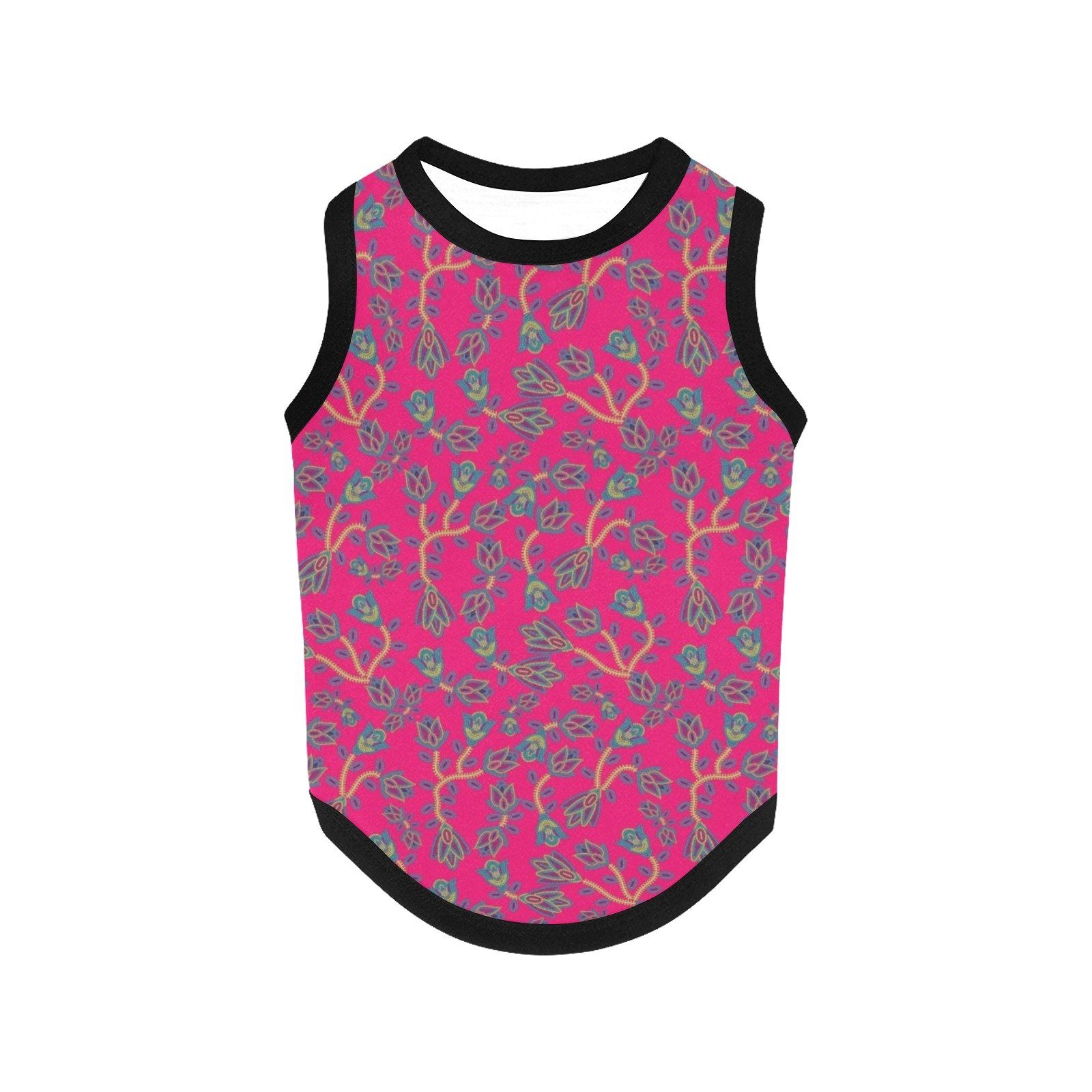 Beaded Lemonade All Over Print Pet Tank Top Pet Tank Top e-joyer