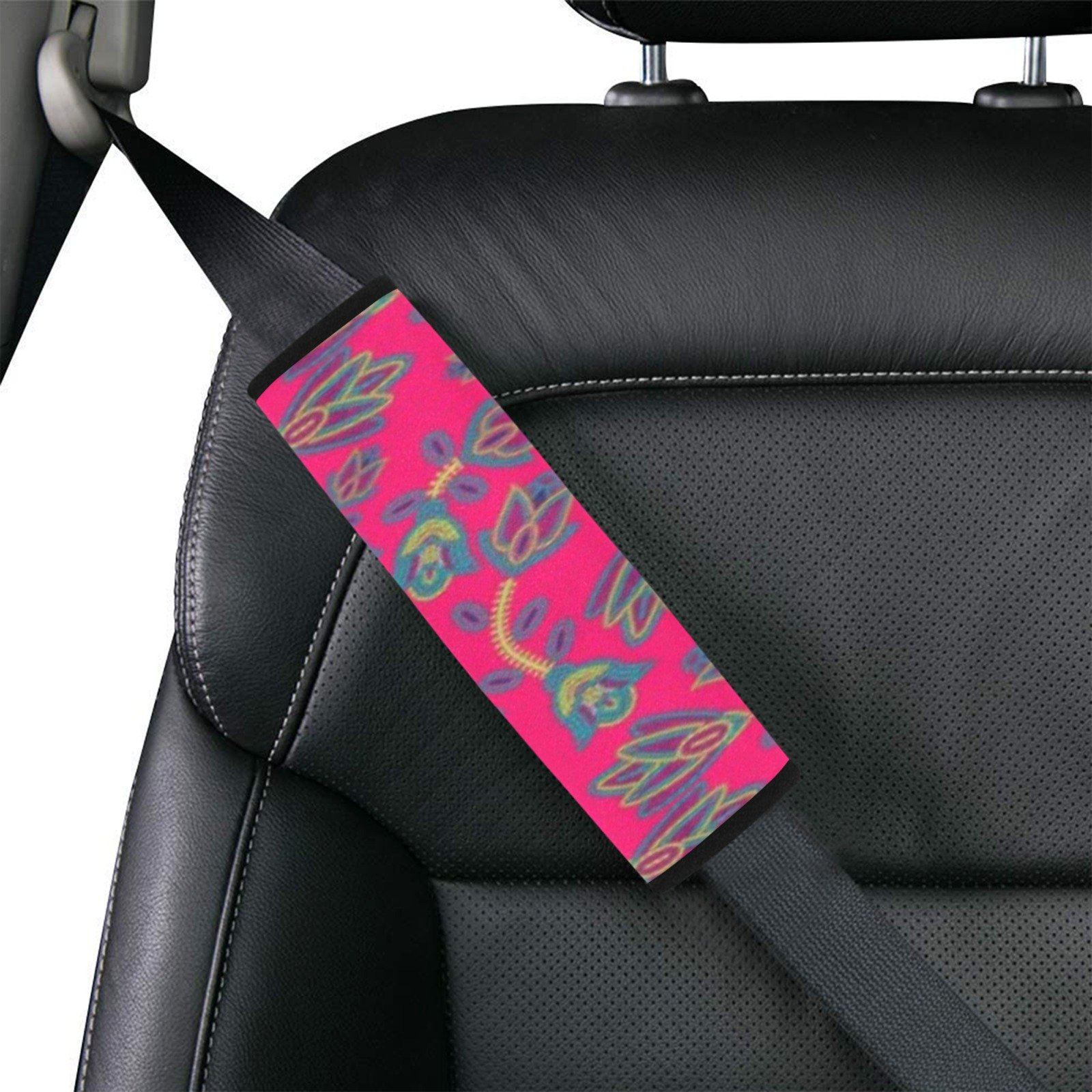 Beaded Lemonade Car Seat Belt Cover 7''x12.6'' (Pack of 2) Car Seat Belt Cover 7x12.6 (Pack of 2) e-joyer