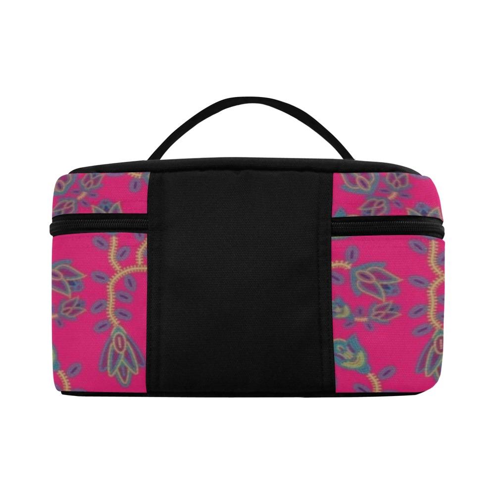 Beaded Lemonade Cosmetic Bag/Large (Model 1658) bag e-joyer