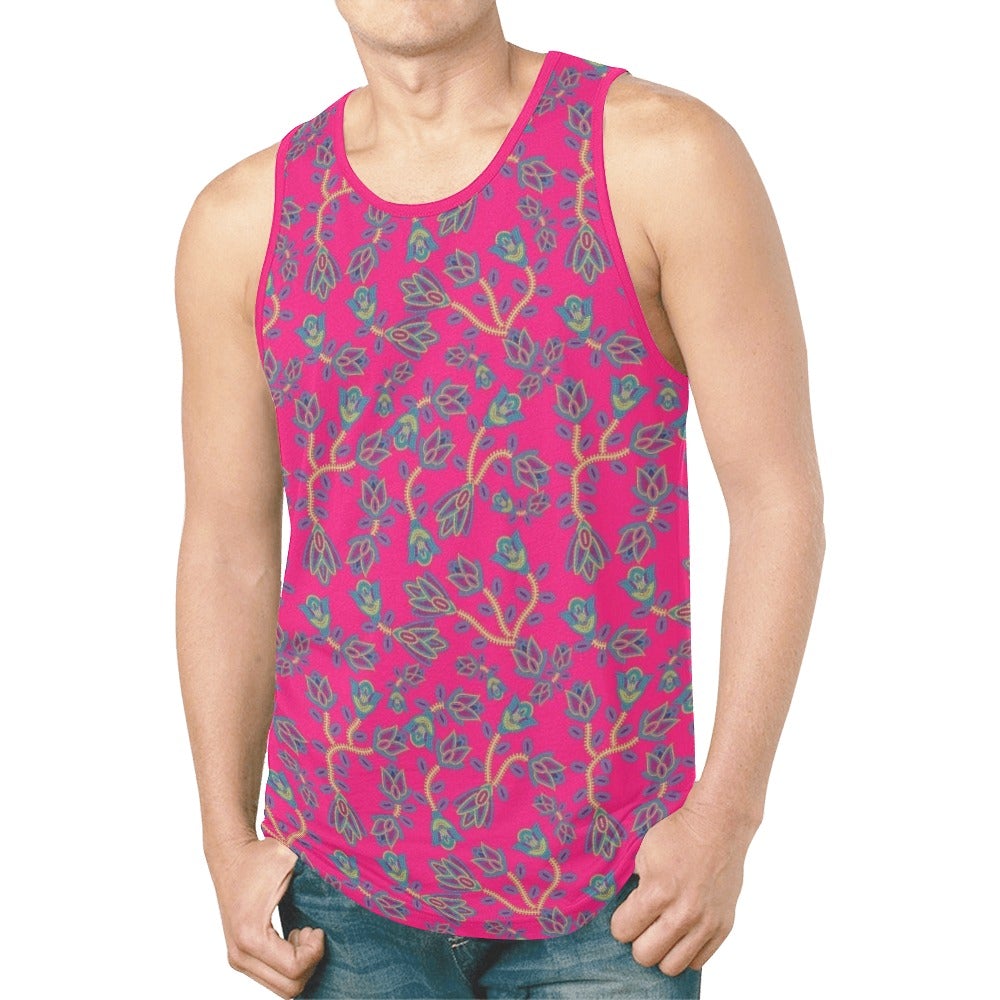 Beaded Lemonade New All Over Print Tank Top for Men (Model T46) New All Over Print Tank Top for Men (T46) e-joyer