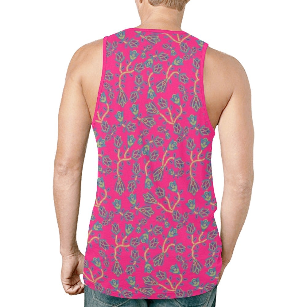 Beaded Lemonade New All Over Print Tank Top for Men (Model T46) New All Over Print Tank Top for Men (T46) e-joyer