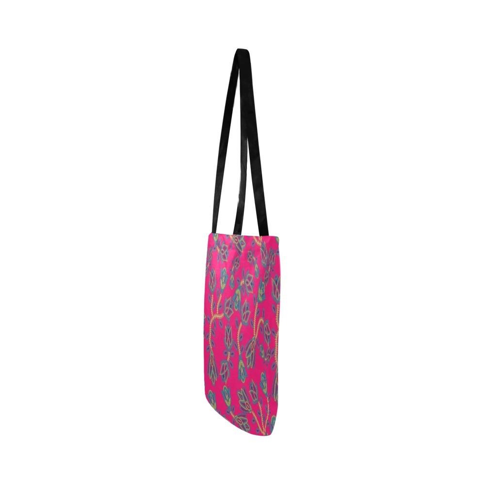 Beaded Lemonade Reusable Shopping Bag Model 1660 (Two sides) Shopping Tote Bag (1660) e-joyer