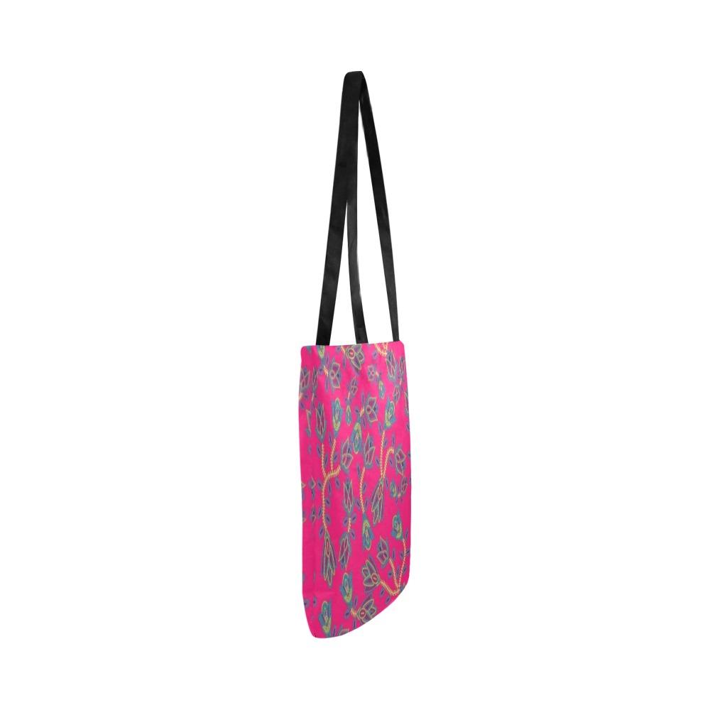 Beaded Lemonade Reusable Shopping Bag Model 1660 (Two sides) Shopping Tote Bag (1660) e-joyer