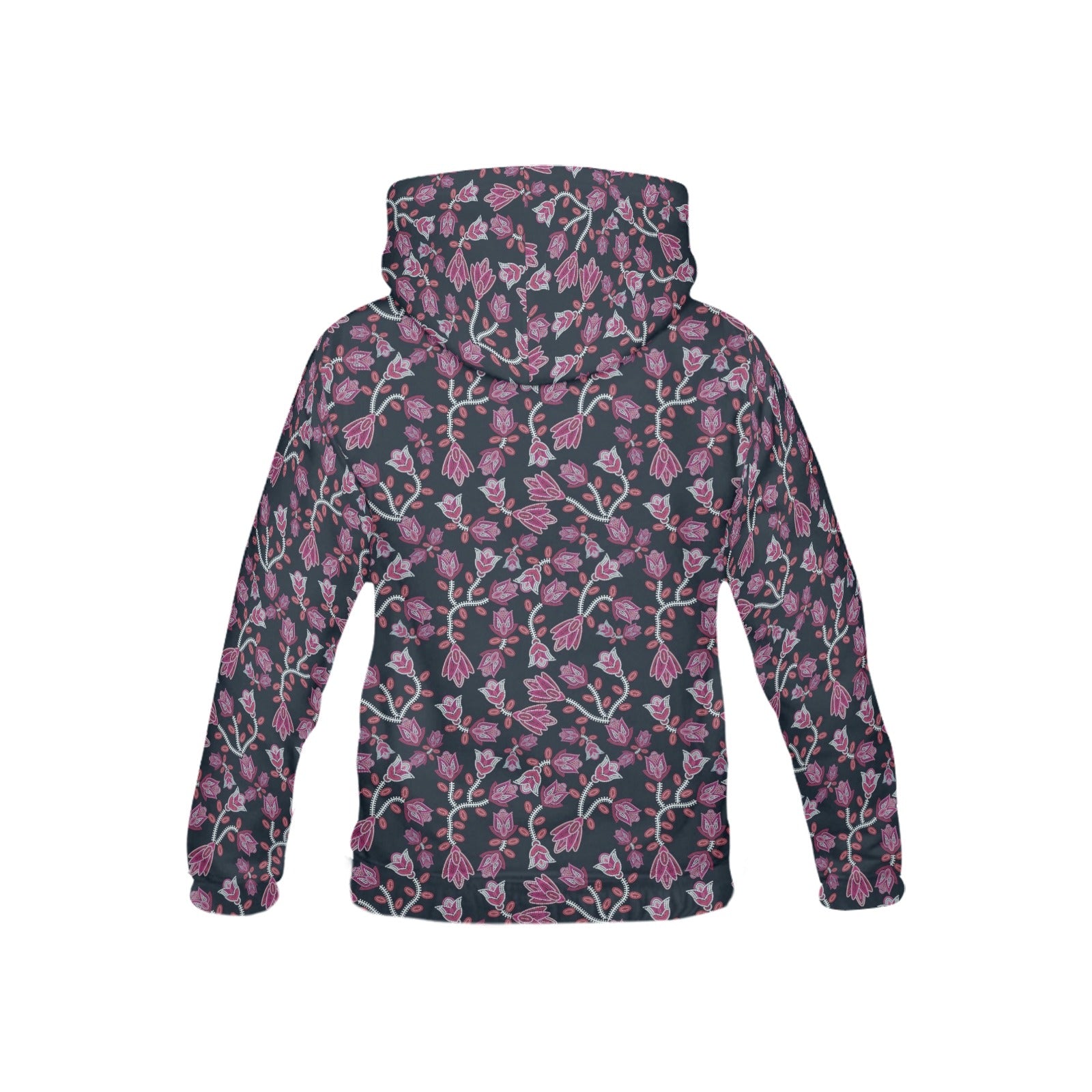 Beaded Pink All Over Print Hoodie for Kid (USA Size) (Model H13) All Over Print Hoodie for Kid (H13) e-joyer