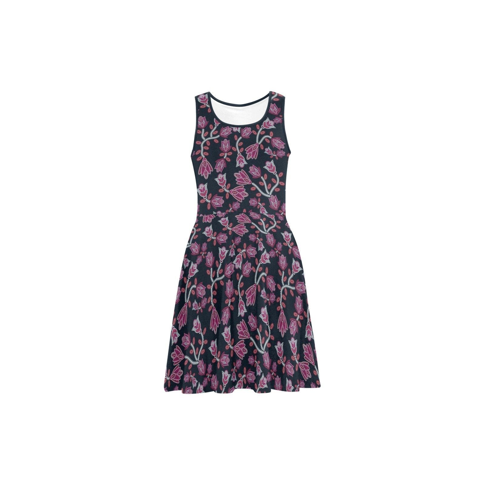 Beaded Pink Atalanta Sundress (Model D04) Atalanta Sundress (D04) e-joyer