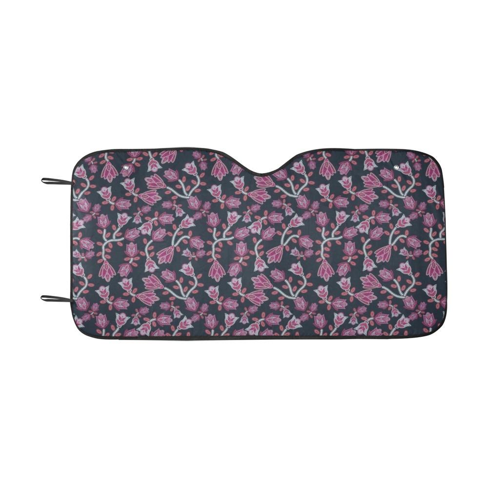 Beaded Pink Car Sun Shade 55"x30" Car Sun Shade e-joyer