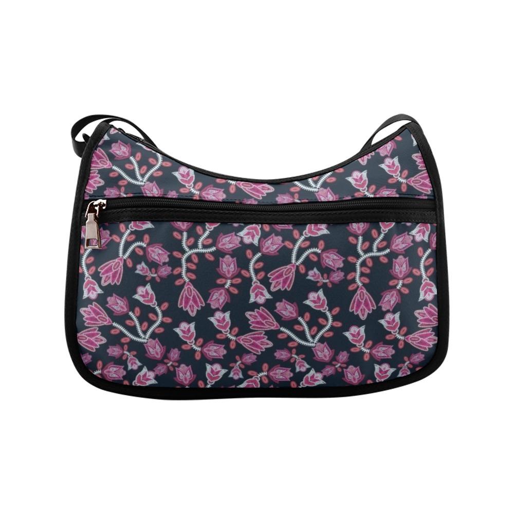 Beaded Pink Crossbody Bags (Model 1616) Crossbody Bags (1616) e-joyer