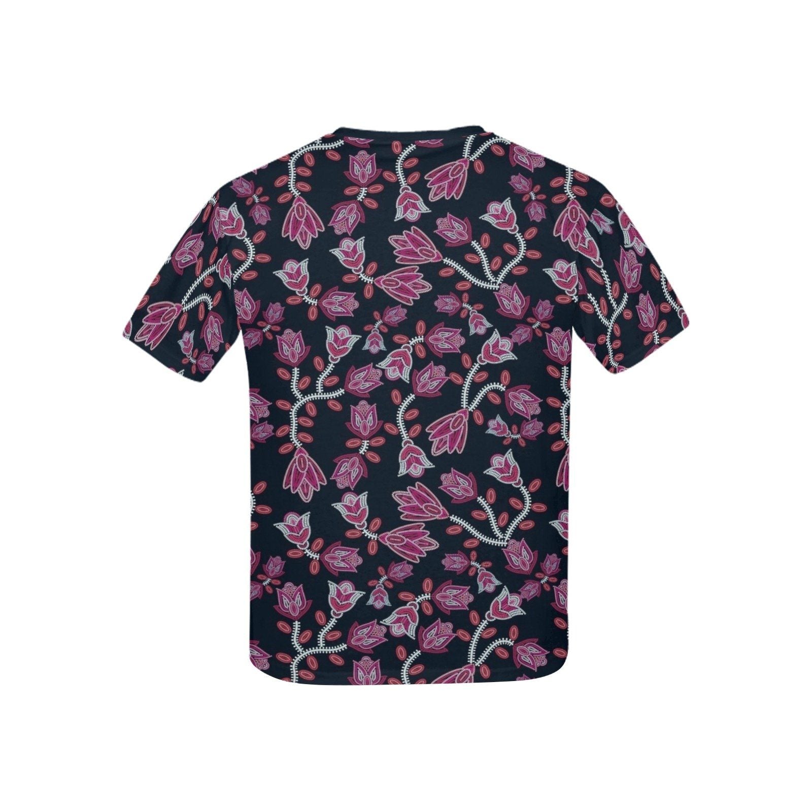 Beaded Pink Kids' All Over Print T-shirt (USA Size) (Model T40) All Over Print T-shirt for Kid (T40) e-joyer