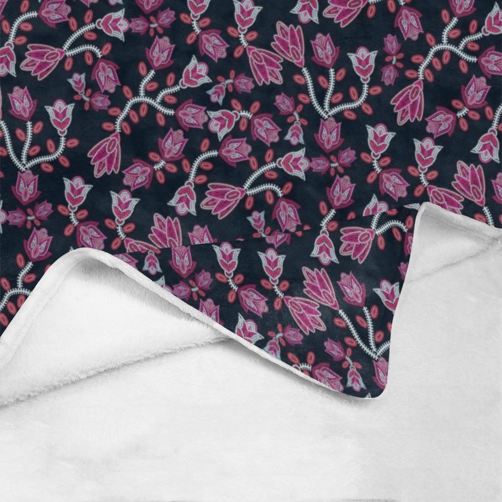Beaded Pink Ultra-Soft Micro Fleece Blanket 40"x50" Ultra-Soft Blanket 40''x50'' e-joyer