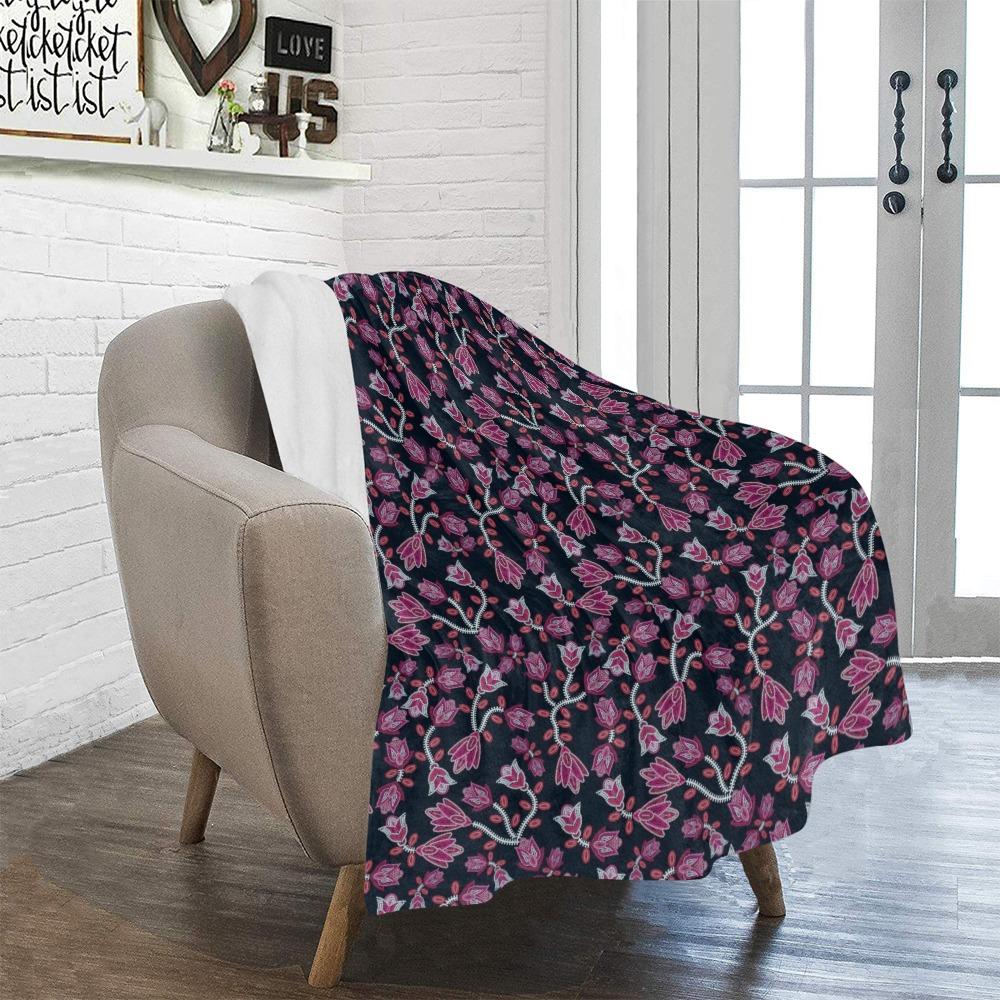 Beaded Pink Ultra-Soft Micro Fleece Blanket 40"x50" Ultra-Soft Blanket 40''x50'' e-joyer